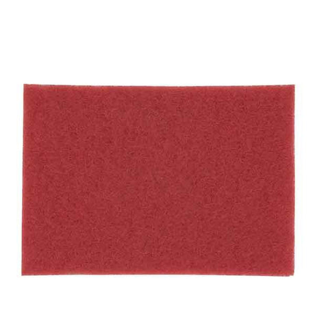 3M 5100 Red Buffer Pad, Red, 15 in Round, Center Hole, 175-600 RPM, Spray Buffing (7000000679) (5 Pack) - 4