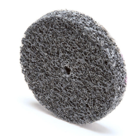 3M XL-UW Scotch-Brite EXL Unitized Wheel, SiC Fine, Gray, 1-1/2 in x 1/4 in x 1/8 in (7000000691) (80 Pack) - 2
