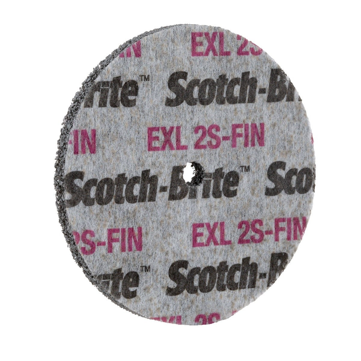 3M XL-UW Scotch-Brite EXL Unitized Wheel, 2S Fine, Silicon Carbide, Gray, 3 in x 1/4 in x 3/8 in (7000000699) (40 Pack) - 4
