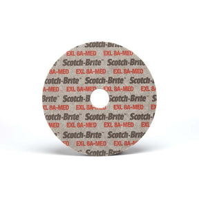 3M XL-UW Scotch-Brite EXL Unitized Wheel, 3 in x 1/4 in x 3/8 in 8A MED (7000000700) (40 Pack)
