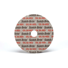 3M XL-UW Scotch-Brite EXL Unitized Wheel, 3 in x 1/4 in x 3/8 in 8A MED (7000000700) (40 Pack)