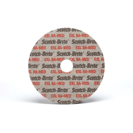 3M XL-UW Scotch-Brite EXL Unitized Wheel, 3 in x 1/4 in x 3/8 in 8A MED (7000000700) (40 Pack)