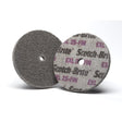 3M XL-UW Scotch-Brite EXL Unitized Wheel 2S Fine Gray Silicon Carbide 2 in x 1/4 in x 3/16 in (7000000706) (60 Pack)