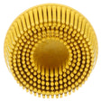 3M RD-ZB Scotch-Brite Roloc Bristle Disc, 80, TR, Yellow, 2 in x 5/8 in, Tapered (7000000743) (40 Pack)