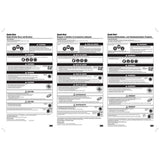 3M RB-ZB Scotch-Brite Radial Bristle Disc, 3 in x 3/8 in 120 (7000000749) (40 Pack) - 7