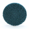 3M SC-DR Scotch-Brite Roloc Surface Conditioning Disc, TR, Aluminum Oxide Very Fine, Teal, 2 in (7000000750) (200 Pack)