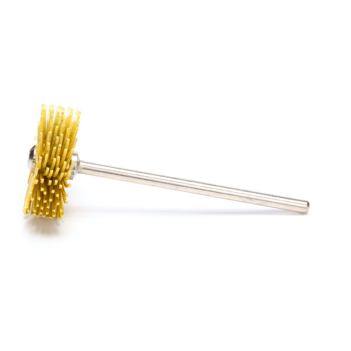 3M 07544 Scotch-Brite Radial Bristle Disc, Ceramic, 80 Grit, Yellow, 3/4 in x 1/16 in, Center Hole (7000000757) (192 Pack) - 2