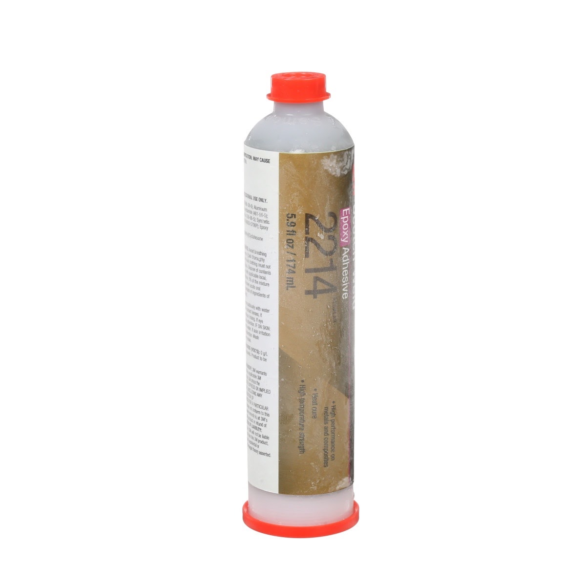 3M 2214 Scotch-Weld Epoxy Adhesive, Regular, Gray, 6 fl oz Cartridge (7000000811)  - (6Pack) - 4