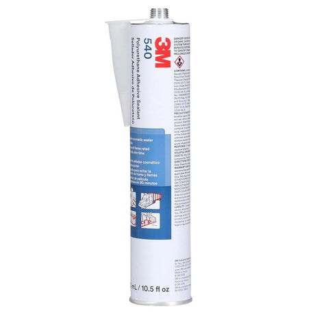 3M 540 Polyurethane Sealant White Cartridge 10.5 fl oz (7000000941) - 2