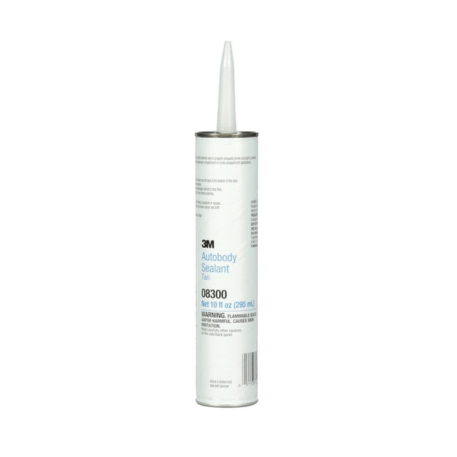 3M 08300 Ultrapro Autobody Sealant, Tan, 1/10 gal Cartidge (7000000946)  - (12Pack)