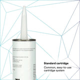 3M 08300 Ultrapro Autobody Sealant, Tan, 1/10 gal Cartidge (7000000946)  - (12Pack) - 8