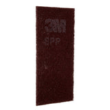 3M SPP Scotch-Brite Surface Preparation Pads, Brown, 117 mm x 254 mm (7000001115)  - (20Pack) - 3