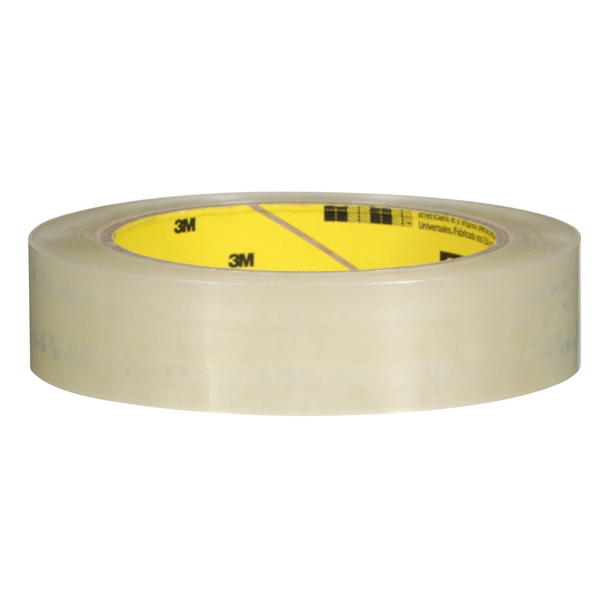 3M 600 Scotch Light Duty Packaging Tape, Clear, High Clarity, 1/2 in x 72 yd, 3 in Core (7000001179) (72 Pack) - 4