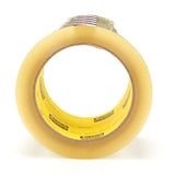 3M 375 Scotch Box Sealing Tape, Clear, 72 mm x 50 m (7000001198) (96 Pack) - 3