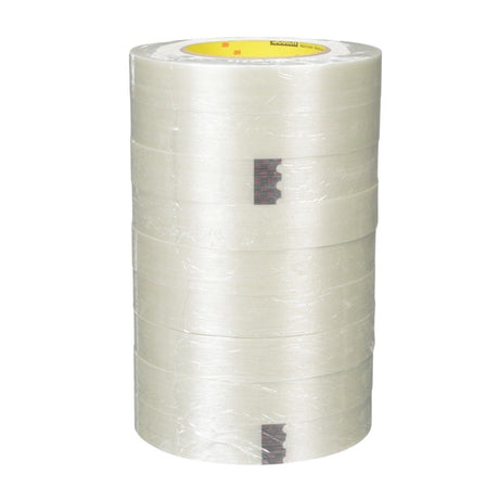 3M 898 Scotch Filament Tape, Clear, 24 mm x 55 m, 6.6 mil (7000001229) (36 Pack) - 8