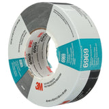 3M 6969 Extra Heavy Duty Duct Tape, Black, 48 mm x 54.8 m, 10.7 mil (7000001232)  - (24Pack) - 4