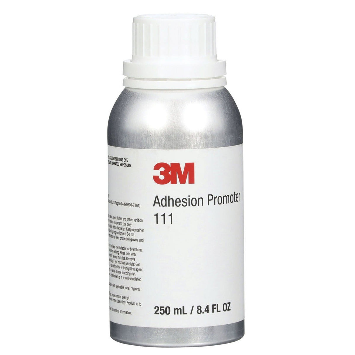 3M 111 Adhesion Promoter, Clear, 250 mL Bottle for VHB Tapes (7000001323)  - (4Pack)