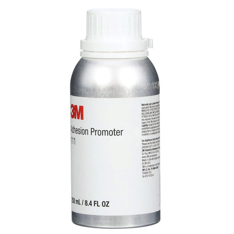 3M 111 Adhesion Promoter, Clear, 250 mL Bottle for VHB Tapes (7000001323)  - (4Pack) - 2