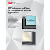 3M 111 Adhesion Promoter, Clear, 250 mL Bottle for VHB Tapes (7000001323)  - (4Pack) - 5