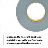 3M Performance Plus Duct Tape Heavy Duty, Slate Blue, 48 mm x 54.8 m, 12.1 mil, 6 Month Clean Removal, UV Resistant (8979) (7000001330)  - (24Pack) - 4