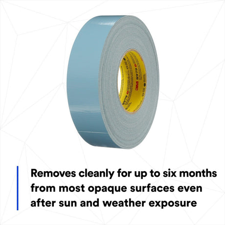 3M 8979 Performance Plus Duct Tape Heavy Duty, Slate Blue, 29 in x 60 yd, 12.1 mil (7000001486) - 4