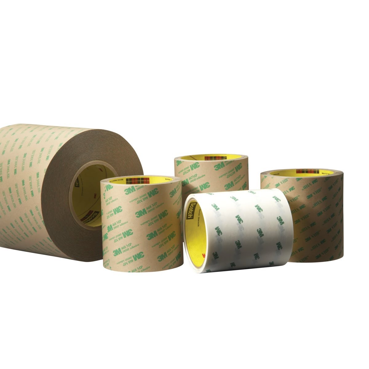 3M 7952MP Adhesive Transfer Tape Double Linered, Clear, 24 in x 36 in, 2 mil (7000001567) (100 Pack) - 2