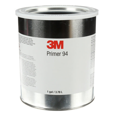 3M 94 23930 Tape Primer Light Yellow 1 Gallon Can Adhesion Promoter for Plastic Rubber Metal (7000001583)  - (4Pack)
