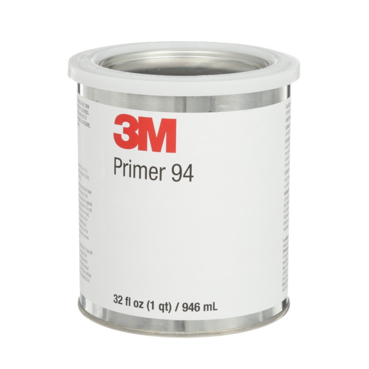 3M 94 Tape Primer, Light Yellow, 1 Quart Can, 32 fl oz, Adhesion Promoter for Plastic, Rubber, Metal (7000001584)  - (12Pack)
