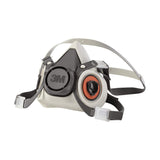 3M 6100 07024(AAD) Half Facepiece Reusable Respirator, Small, Bayonet Connections, NIOSH Approved, TPE (7000001932) (24 Pack) - 9