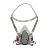 3M 07025 6200 Half Facepiece Reusable Respirator, 6000 Series, Medium, Bayonet Connection, NIOSH Approved, Dual Airline Compatible (7000001933) - 2