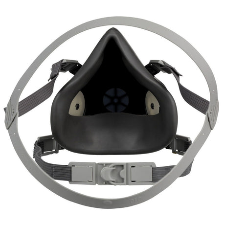 3M 07026 6300 Half Facepiece Reusable Respirator, Large, Thermoplastic Elastomer, Bayonet Connection, NIOSH Approved, Dual Airline and PAPR Compatible (7000001934) (24 Pack) - 9