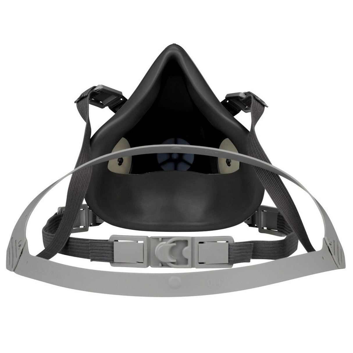 3M 07026 6300 Half Facepiece Reusable Respirator, Large, Thermoplastic Elastomer, Bayonet Connection, NIOSH Approved, Dual Airline and PAPR Compatible (7000001934) (24 Pack) - 10