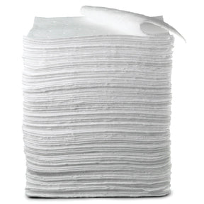 3M HP-156 Petroleum Sorbent Pad, High Capacity, White, 19 in x 17 in, Oil Only (7000001941) (100 Pack)
