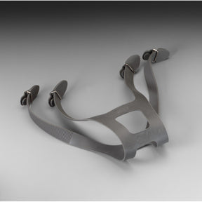 3M 37005 Head Harness Replacement for Full Facepiece Respirator 6000 Series, Gray, 4 Point (7000002035)  - (5Pack)
