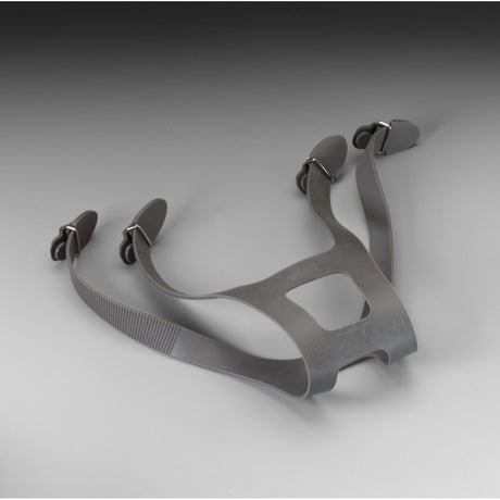 3M 37005 Head Harness Replacement for Full Facepiece Respirator 6000 Series, Gray, 4 Point (7000002035)  - (5Pack)