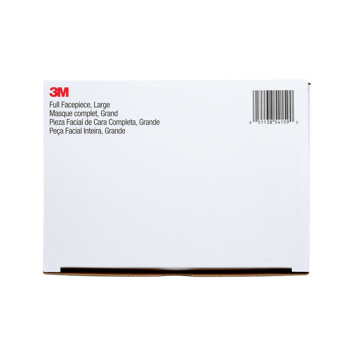 3M 54159 Full Facepiece Reusable Respirator 6000 Series, Large, Silicone Face Seal, Bayonet Connection, ANSI High Impact Eye Protection, NIOSH Approved (6900) (7000002037) (4 Pack) - 9