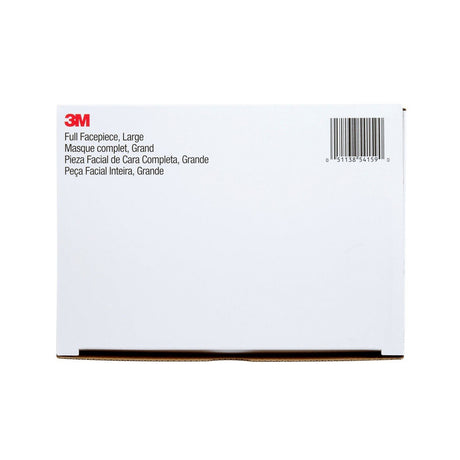 3M 54159 Full Facepiece Reusable Respirator 6000 Series, Large, Silicone Face Seal, Bayonet Connection, ANSI High Impact Eye Protection, NIOSH Approved (6900) (7000002037) (4 Pack) - 9