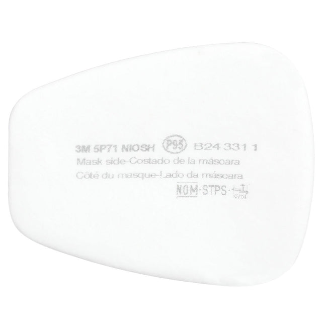3M 5P71 Particulate Filter, P95, Bayonet, for 6000 Series Cartridges (7000002054) (100 Pack)