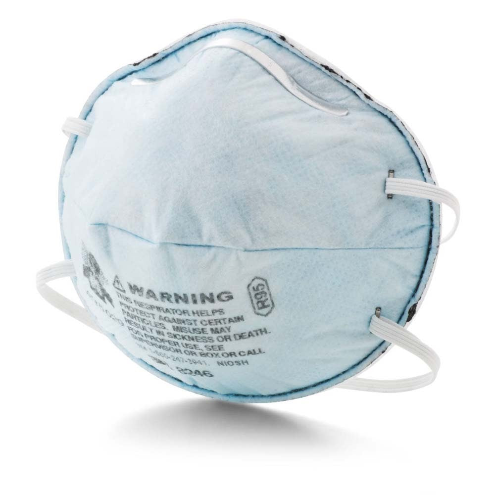 3M 8246 Particulate Respirator R95 with Nuisance Level Acid Gas Relief Disposable (7000002059) (20 Pack) - 2