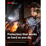 3M 8246 Particulate Respirator R95 with Nuisance Level Acid Gas Relief Disposable (7000002059) (120 Pack) - 10