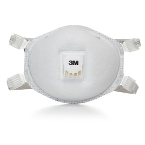 3M 8214 Particulate Respirator, N95, with Faceseal and Nuisance Level Organic Vapor Relief (7000002083) (80 Pack)