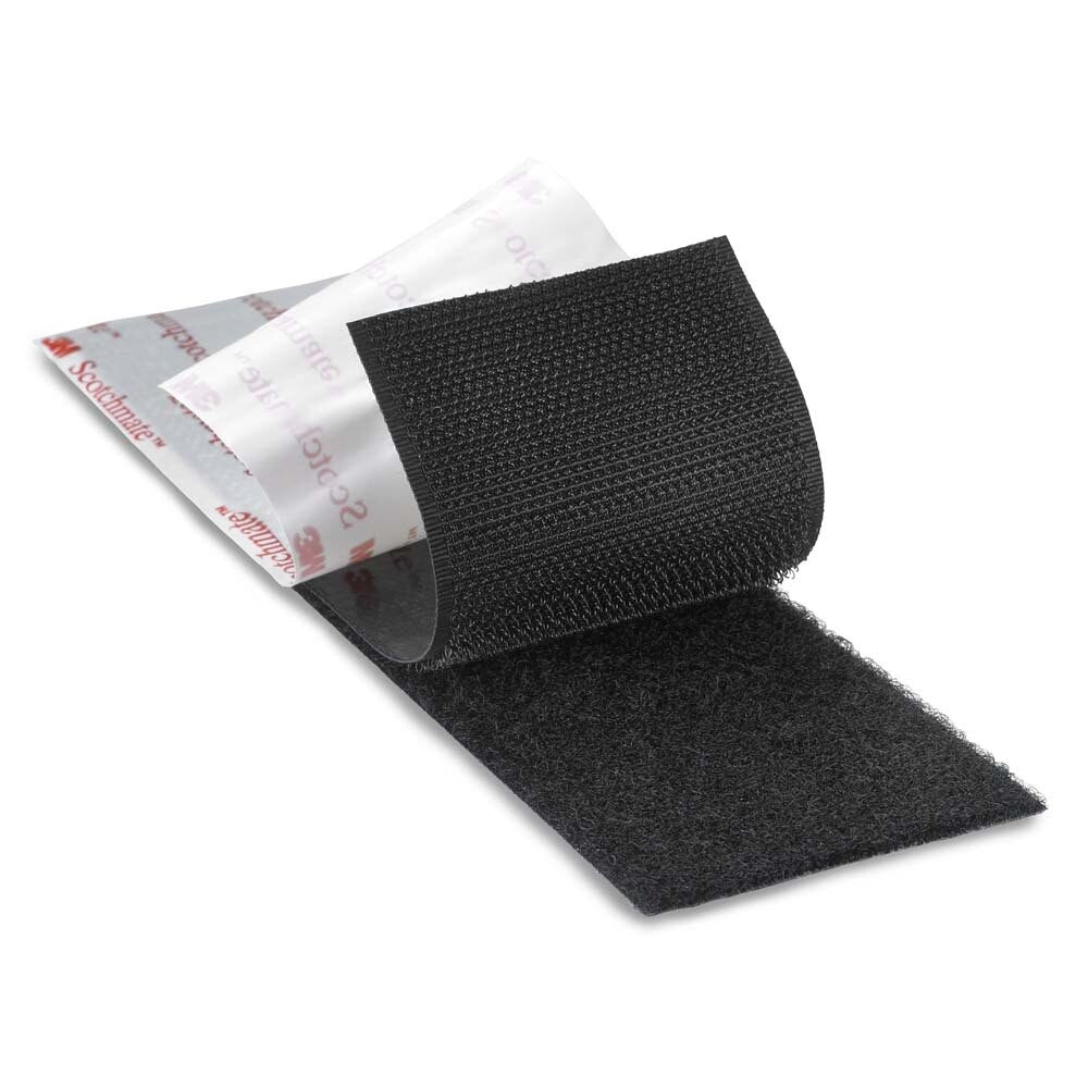 3M SJ3527N Loop Fastener , Black, 5/8 in x 50 yd (7000002128) - 2