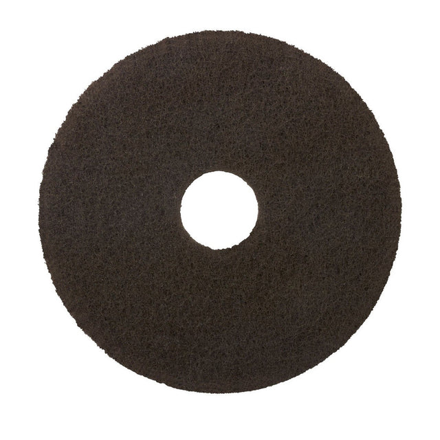 3M Scotch-Brite Surface Preparation Pads, Brown, 20 in, Center Hole (SPP20) (7000002195) (Case of 10)  - (10Pack)
