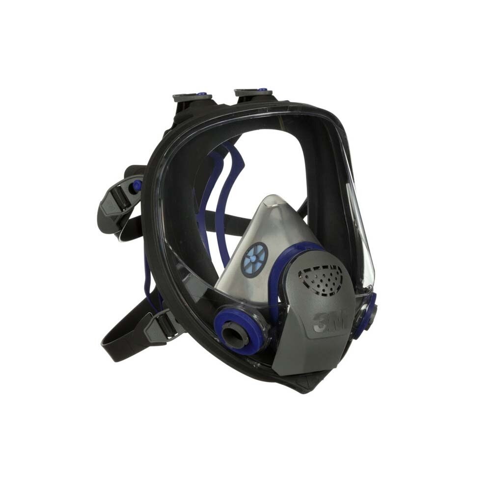 3M FF-402 Ultimate FX Full Facepiece Reusable Respirator , NIOSH Certified with Six-Strap Harness and Cool Flow Valve (Medium) (7000002284)  - (4Pack)