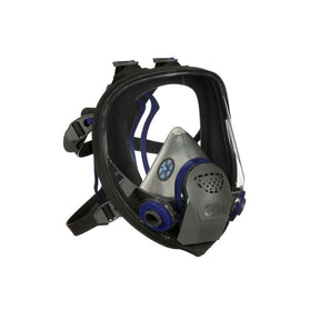 3M FF-402 Ultimate FX Full Facepiece Reusable Respirator , NIOSH Certified with Six-Strap Harness and Cool Flow Valve (Medium) (7000002284)  - (4Pack)