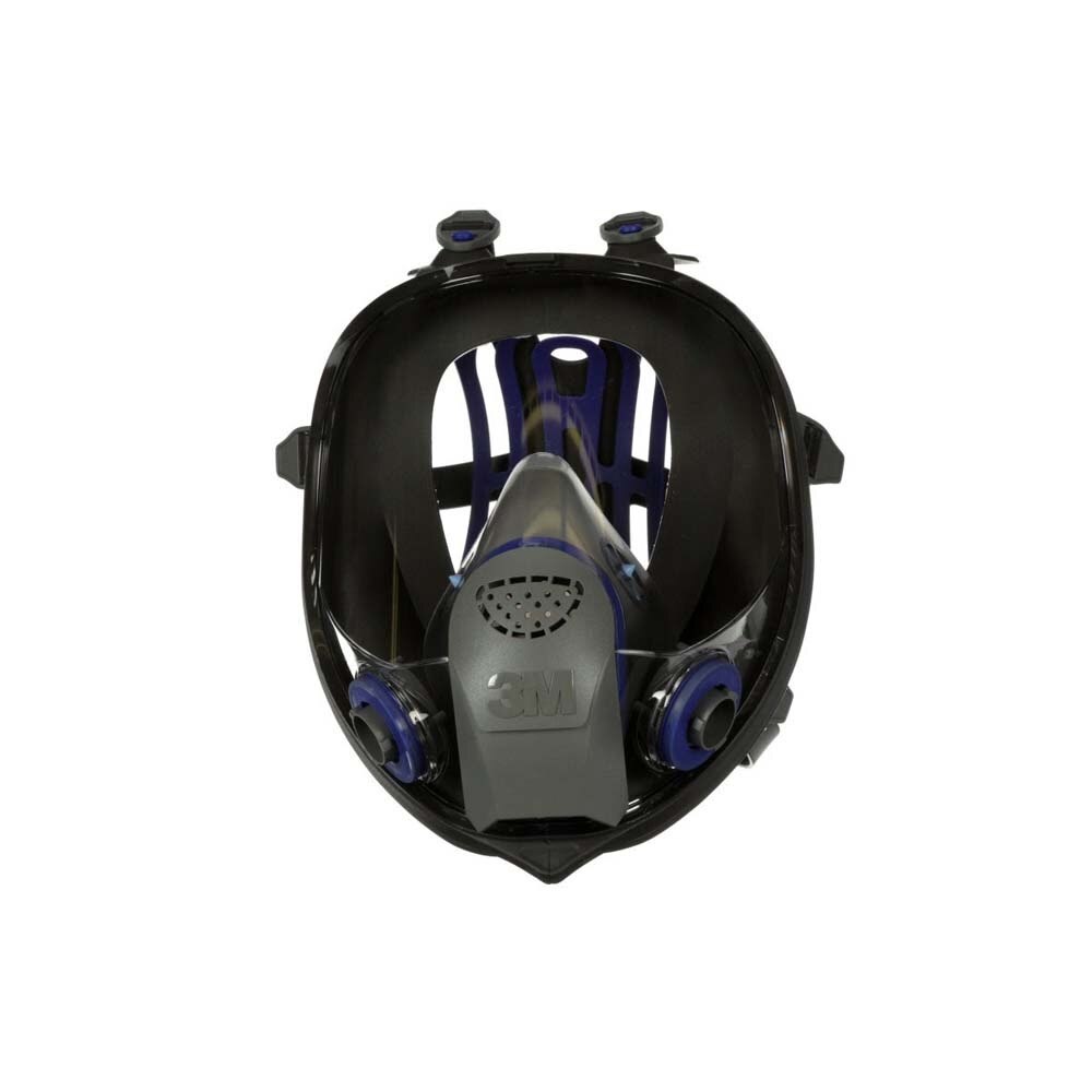 3M FF-402 Ultimate FX Full Facepiece Reusable Respirator , NIOSH Certified with Six-Strap Harness and Cool Flow Valve (Medium) (7000002284)  - (4Pack) - 3