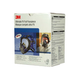 3M FF-402 Ultimate FX Full Facepiece Reusable Respirator , NIOSH Certified with Six-Strap Harness and Cool Flow Valve (Medium) (7000002284) - 10