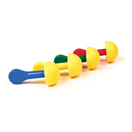 3M 321-2200 E-A-R Express Pod Plugs Earplugs, Uncorded, Assorted Color Grips, Pillow Pack, NRR 25 dB (7000002308) (400 Pack)