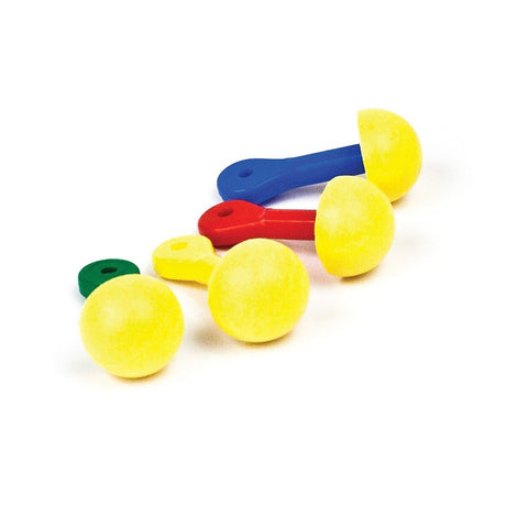 3M 321-2200 E-A-R Express Pod Plugs Earplugs, Uncorded, Assorted Color Grips, Pillow Pack, NRR 25 dB (7000002308) (400 Pack) - 3