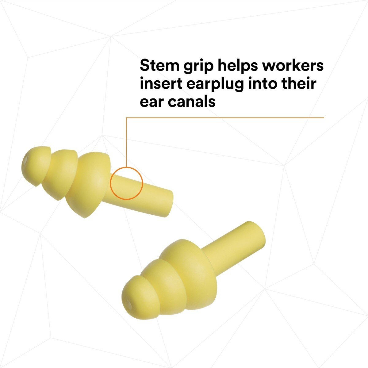 3M 340-4003 E-A-R Earplugs, Uncorded, Poly Bag, Yellow (7000002321) (400 Pack) - 2